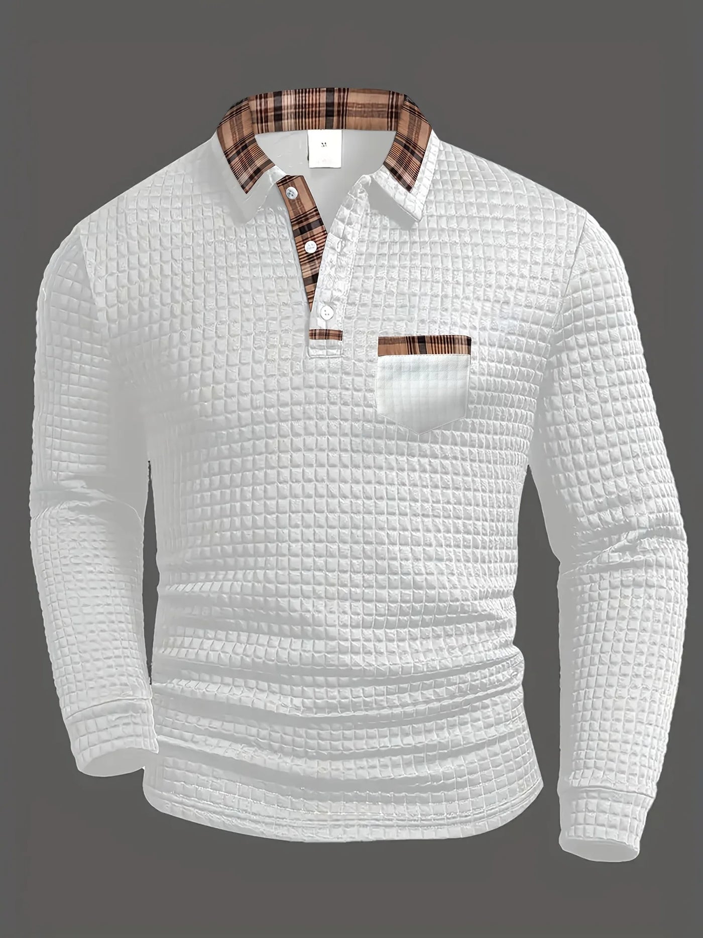 Damian | Koszulka polo w kratę