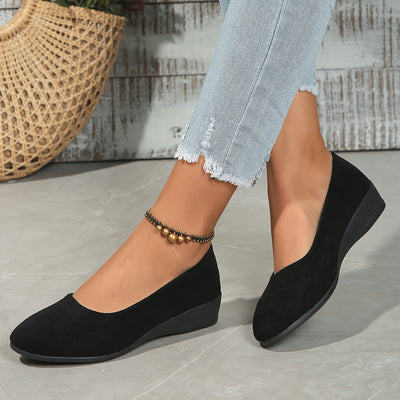 Aurelia | Klasyczne buty na koturnie