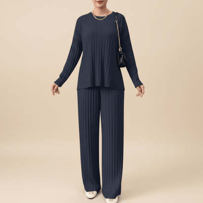 Gabriela | Elegancki komplet z topem i spodniami